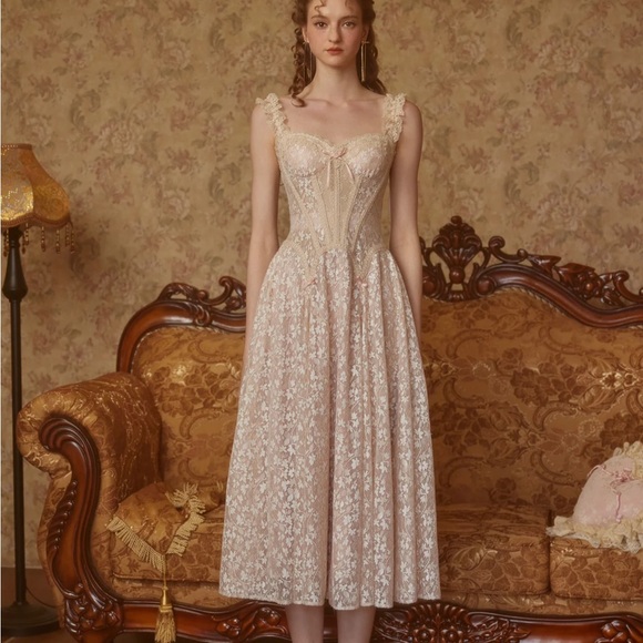 Lacemade The Glass Candy Corset Dress - Picture 4 of 16